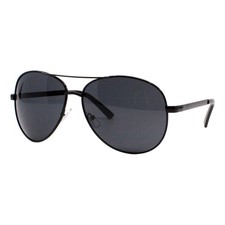 Men's Cop Pilot Sunglasses Classic Round Metal Frame Spring Hinge UV400