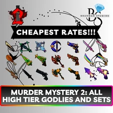 LIMITED🚨| Murder Mystery 2 | MM2 | All Godlies Ancients High Tier Sets -- CHEAP