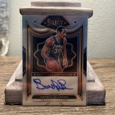 2024-25 Panini Select George McGinnis Selection Committee Silver Prizm Auto