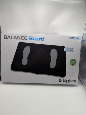 Nintendo Wii Balance Board Bigben Schwarz Neu OVP Balanceboard Wii Fit