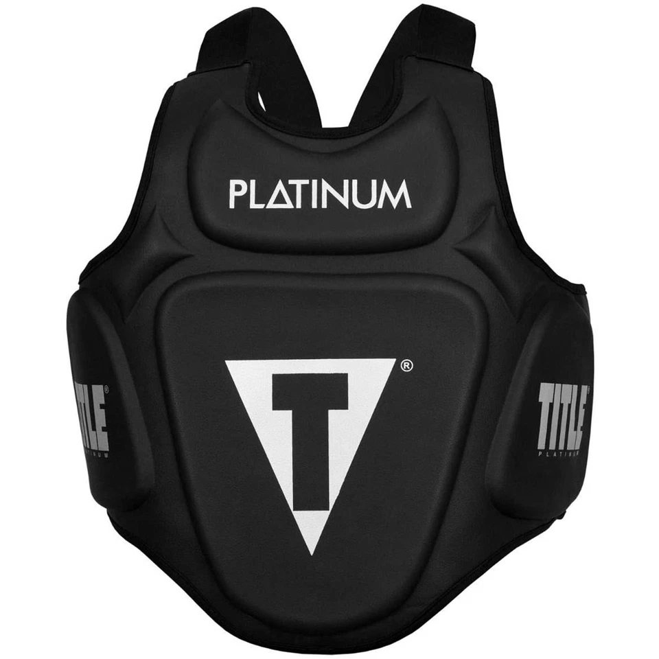 Title Boxing Platinum Prolific Body Protector - Black/White - Image 2 of 4