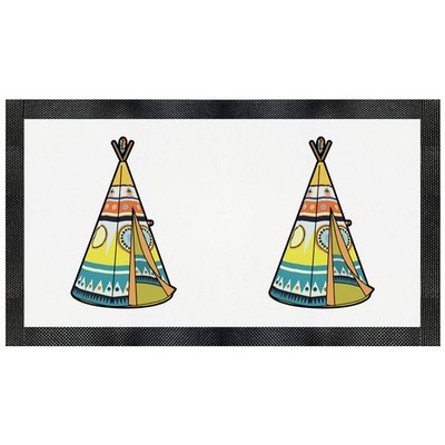 Futtermatte für Haustiere ''Buntes Tipi'' (PM00034256)
