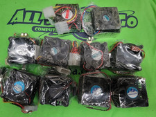 LOT OF 10 SOCKET 7 CPU FANS - VARIOUS POWER CONNECTORS