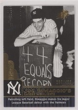 2009 SPx Joe DiMaggio Career Highlights 290/425 Joe DiMaggio #JD-3 HOF 5tb