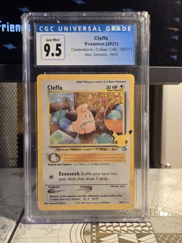 Cleffa graded CGC 9.5 for sale on eBay