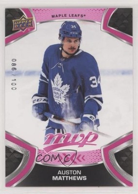 2021-22 Upper Deck MVP Magenta 86/100 Auston Matthews #215 06h3
