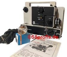 Multiformatprojektor, S8 & N8 Filmprojektor  Eumig Mark 607D,1 J.Gewähr. geprüft