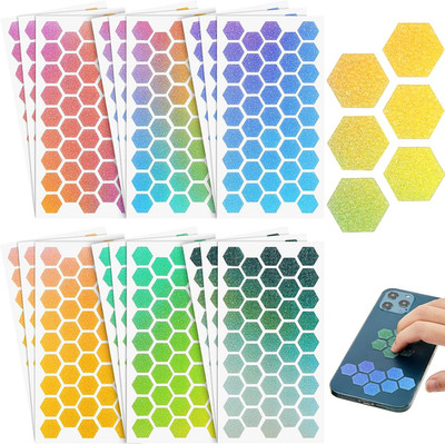 Gersoniel 18 Pieces Anxiety Sensory Stickers Textured Strips Toys anti Stress Ta