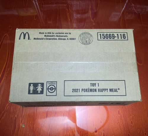 2021 Pokemon McDonald's OPEN Case 25th Anniversary #1 Box 150 Happy Meal Packs - Picture 10 of 20