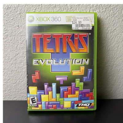 THQ Tetris Evolution Xbox 360 Multiplayer Puzzle Game E NTSC-U/C