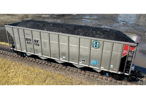 Tolva de carbón Rapido ~ escala HO ~ AutoFlood III ~ BNSF ~ 169043A-651288 | Condition: New