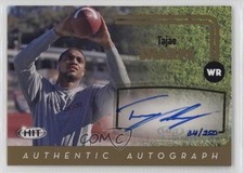 2016 SAGE Hit Auto Gold /250 Tajae Sharpe #A77 Auto 0q3