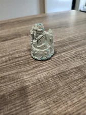 Mr. Sandman HTF Blue Real Sand Castle Sculpture 4.5" Vintage 1995 Canada