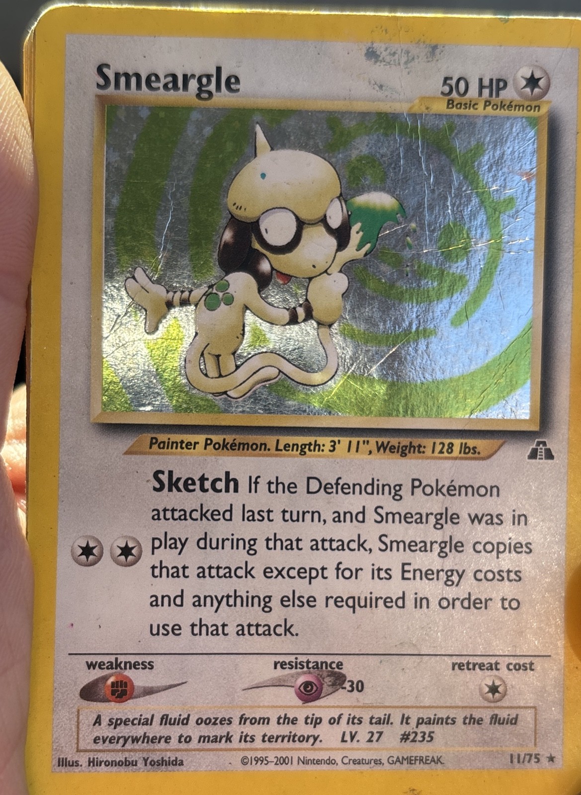 Smeargle 11/75 Neo Discovery Holo