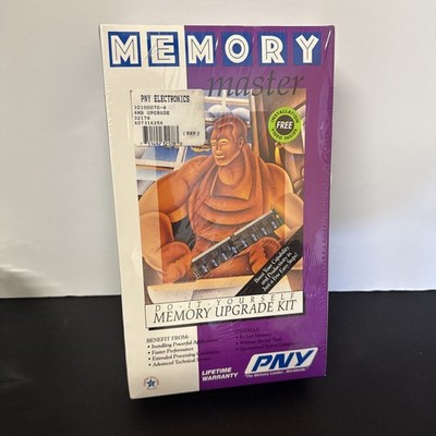 PNY Memory Master Upgrade Kit #36171 4MB Upgrade 1 MBx36-70 NS 72 pin SIMM NEW