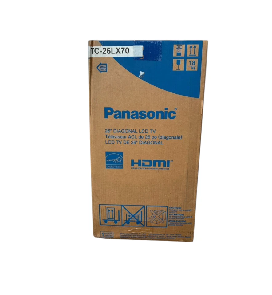 Panasonic Viera TC-26LX70 26 in LCD TV HDMI Energy Star - Image 4 of 4
