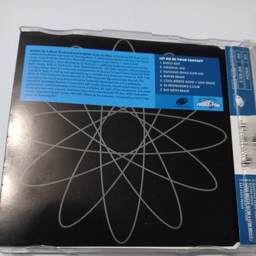 💿 Baby D – Let Me Be Your Fantasy 7-track CD single 7 track REMIXES UK STOCK - Picture 2 of 4