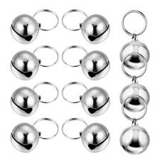 12 Pcs Dogs Training Bell Pet Collar Cat Pendant Animal Neck Hanging Small