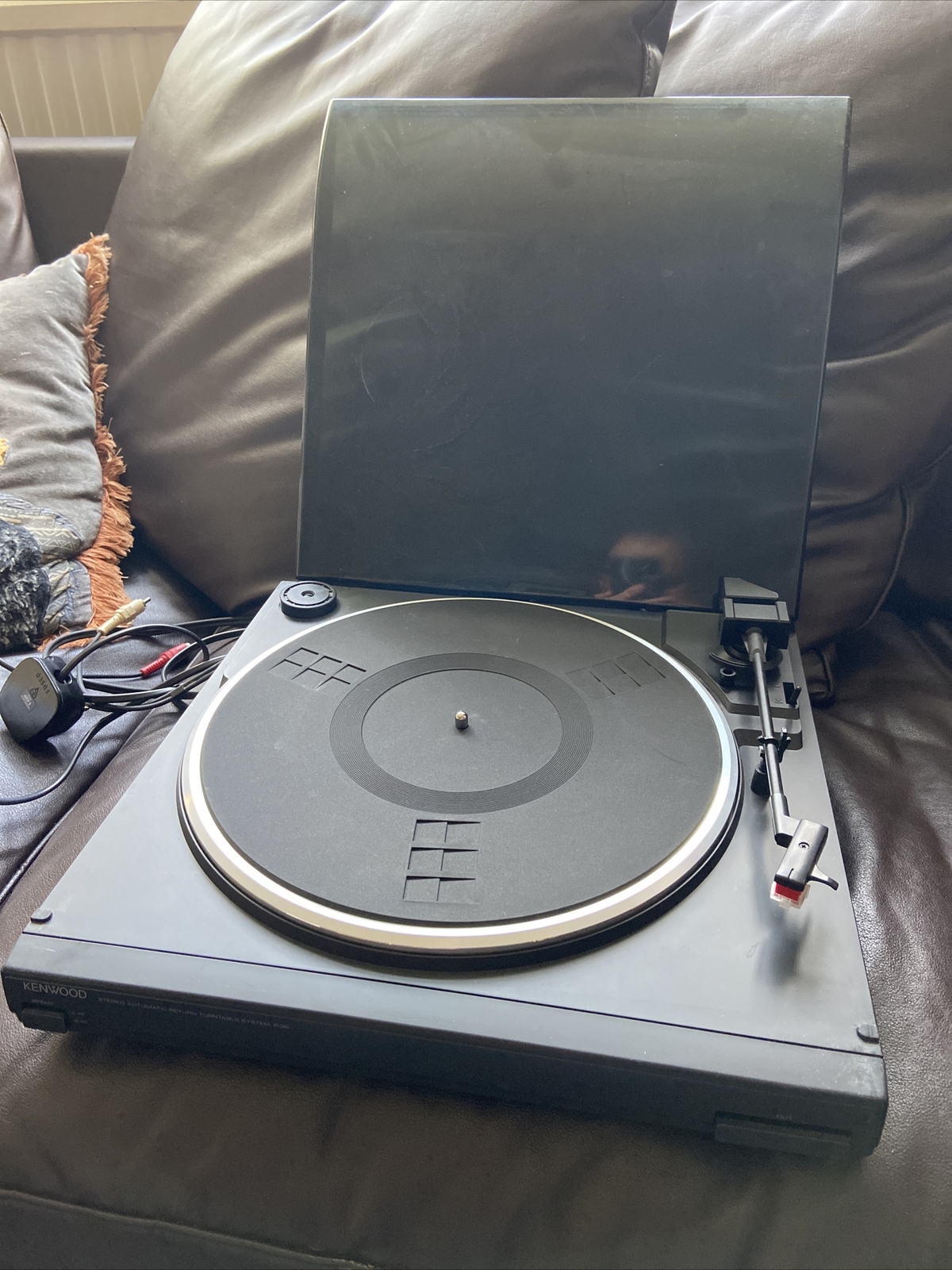 Kenwood P38 stereo automatic return turntable untested spairs or