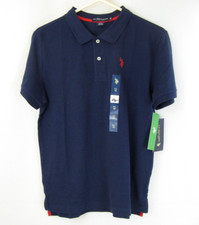 US Polo Boy's XXL/18 Polo Shirt in Navy Blue