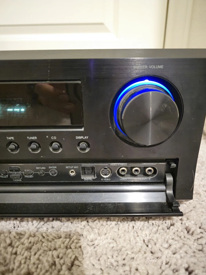 Onkyo AV Receiver TX-SR703 Tested VL DTS XM DOLBY THX AM FM DVD - Image 3 of 4