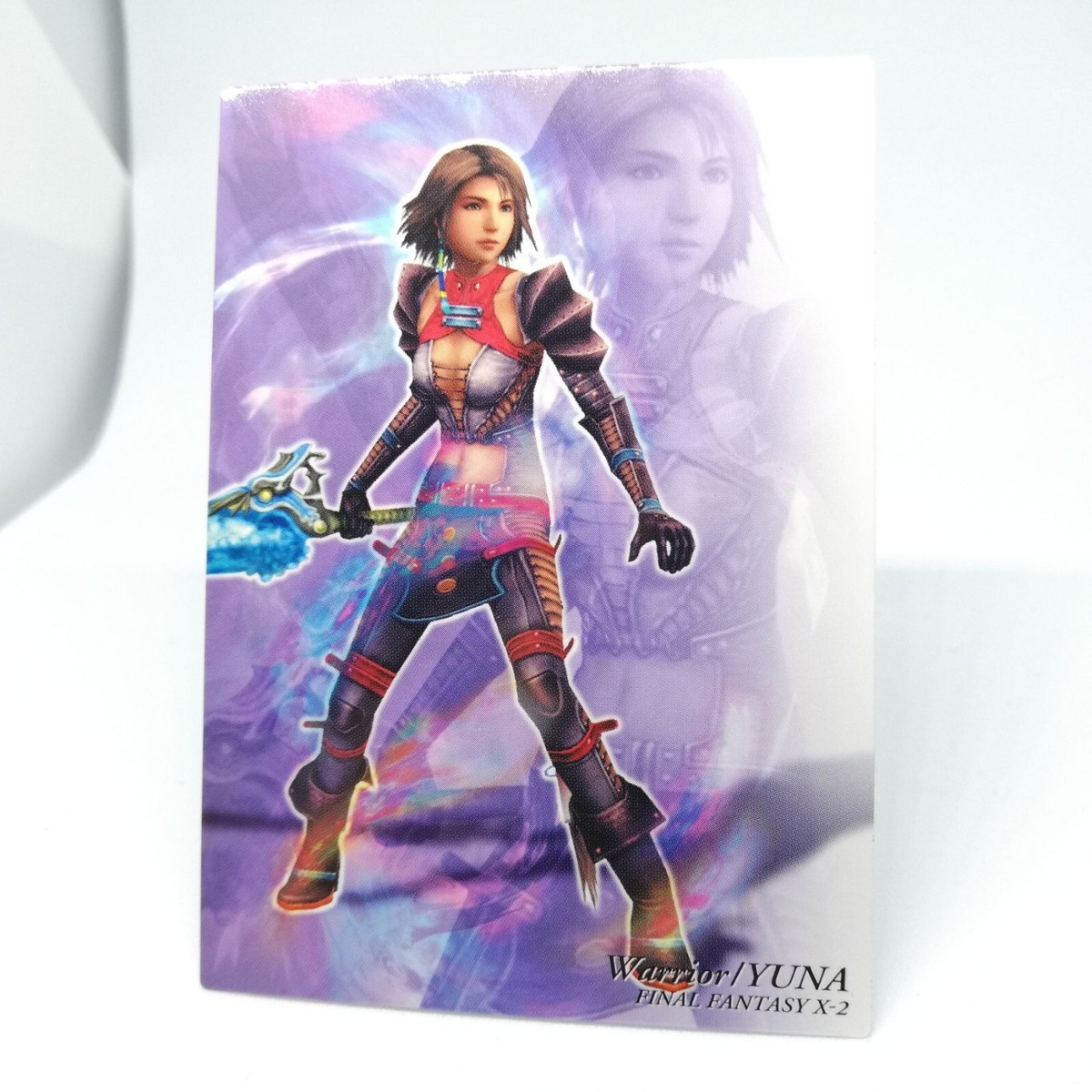 574 warrior Yuna Final Fantasy Ⅹ-2 Final Fantasy Art Museum CARD