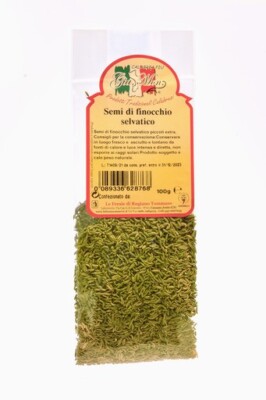 Wilde Fenchelsamen 100 g   Italienische Spezialität aus Kalabrien   Natürlich