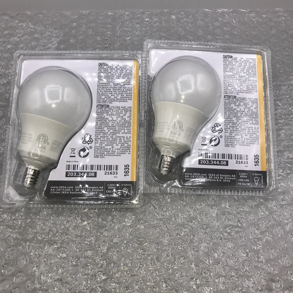 Two E12 LED Lightbulbs 600lm - Image 2 of 4