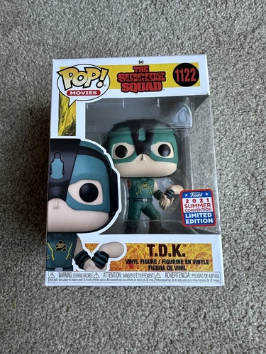 T.D.K. Funko POP TDK Suicide Squad 2021 Funkon Summer Convention Exclusive #1122
