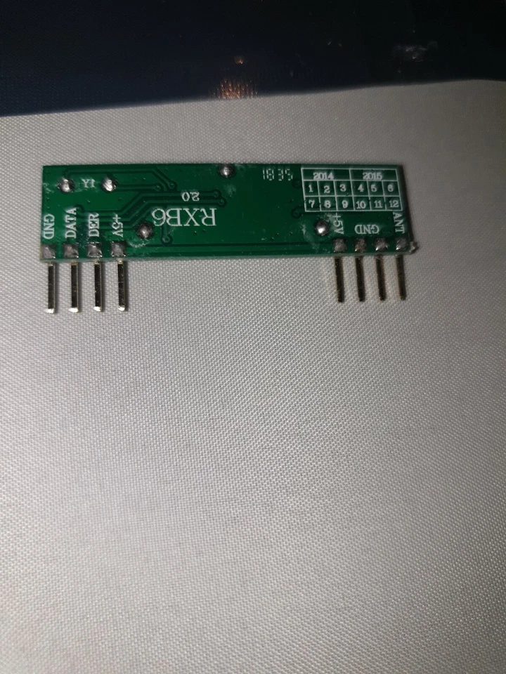 1Pc RXB6 433Mhz Superheterodyne module récepteur sans fil pour Arduino rxb6 moba - Photo 3/4