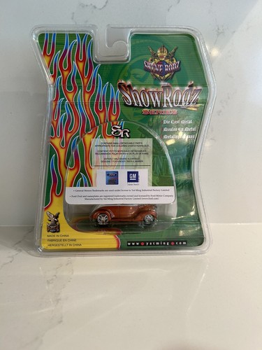 Rare Road Signature 1937sedan Hot Rod orange/white ShowRodz Series - Picture 3 of 3