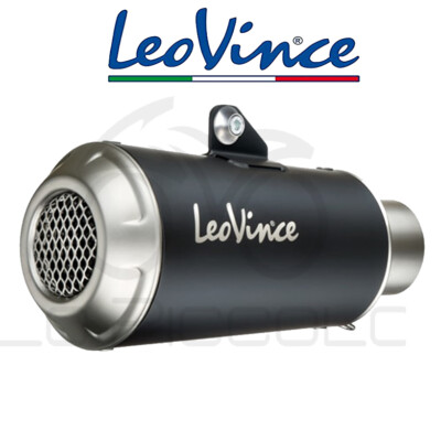 EXHAUST TERMINAL LEOVINCE LV-10 KAWASAKI Z 900 RS/CAFE 2018 STAINLESS/BLACK