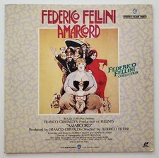 Amarcord Japanese Imported Laserdisc Federico Fellini Italian Movie Japan