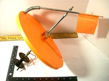 HT "POLAR THERM" Hole Cover Type Ice Fishing Tip-Up with Ice Line and Tackle