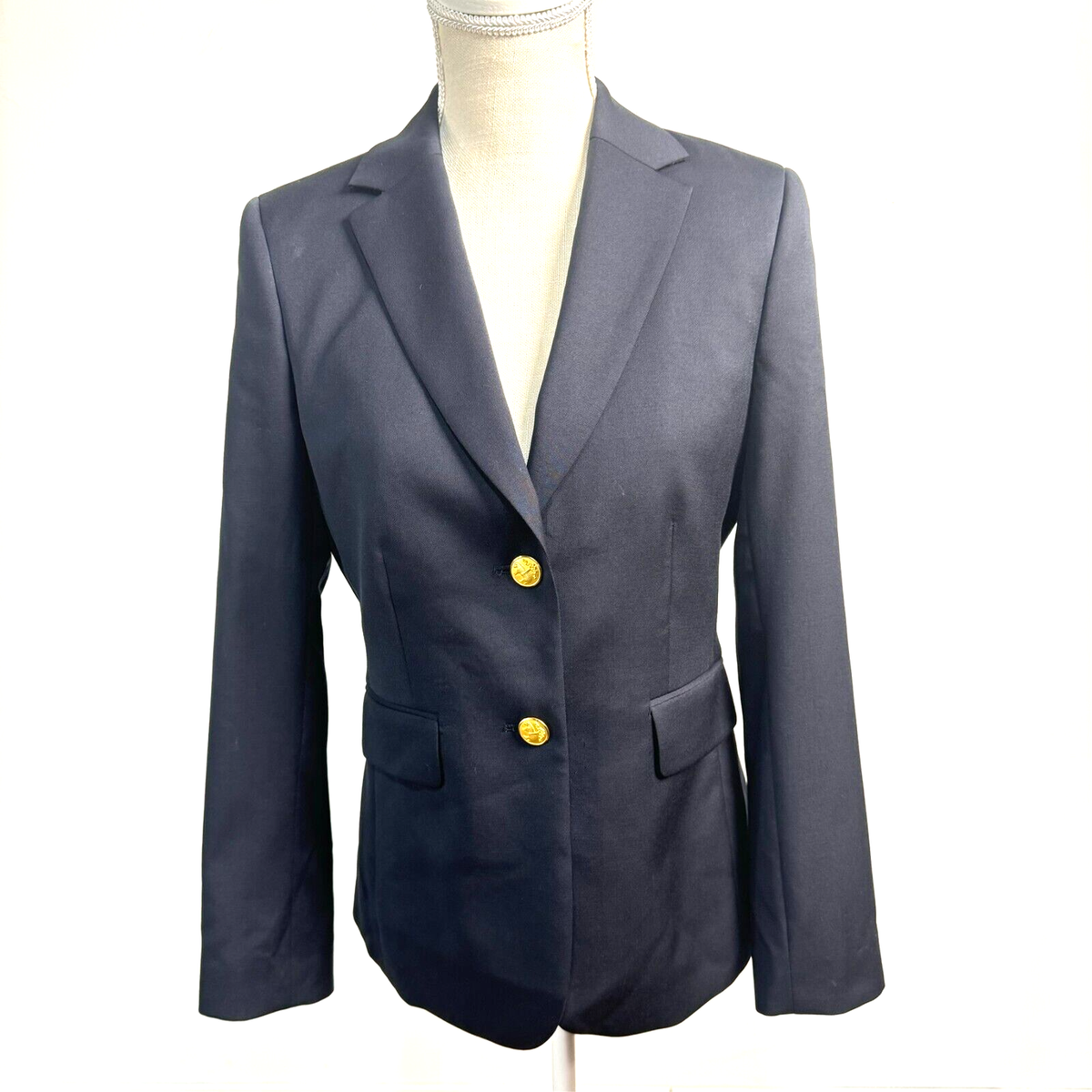 スーツ BROOKS BROTHERS BBBBH 128096 NAVY TA2005 Brooks Brothers Men's Navy Blazer Cotton Stretch Quarter Zip