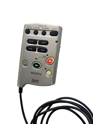 ★SONY DTコントローラ DTR-3000★ Used RMT-D100 DAT Remote Control For SONY TCD-D7 D8 D100 M1 | eBay