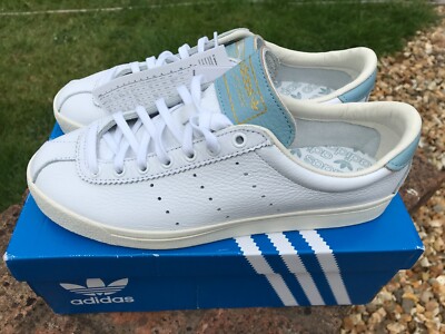 Adidas Originals Lacombe trainers in White/Blue, size UK BD7609  UK