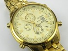 Herren Citizen 6870 Alarm Chrono Gold Dress Watch - 100m