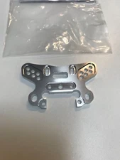 JAMMIN SCRT10 CNC Aluminum HD Front Shock Towe SILVER  STJ40870FS