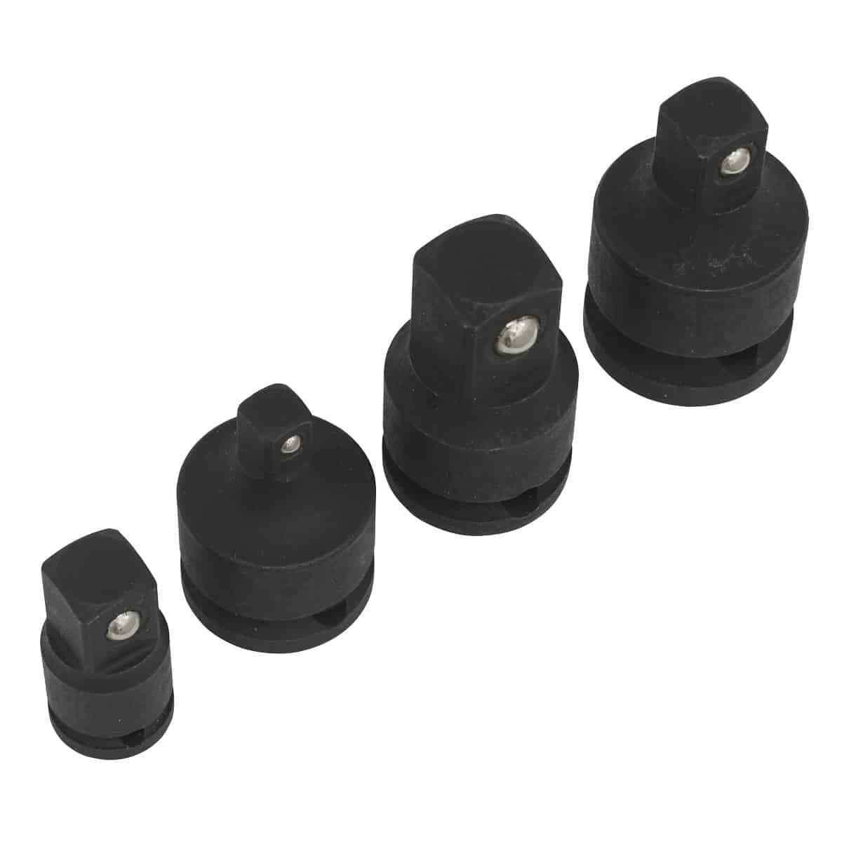 Sealey Impact Socket Adaptor Set 4pc Garage Workshop DIY