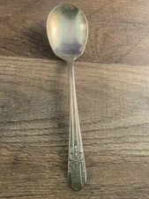 Wm Rogers Mfg Co Extra Plate Sugar Spoon Reflection Pattern Original Rogers