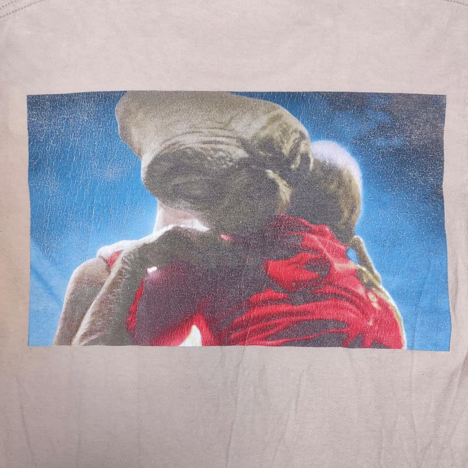 Camiseta Extraterrestre Supreme FW15 ET Beige Tostado Negro Azul Rojo Para Hombre Mediana M Foto 4 de 4