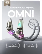 USB C to USB C, 240W 4 in 1 Charging Cable 6.6FT, Chubby Type C/A to C/Lighti...