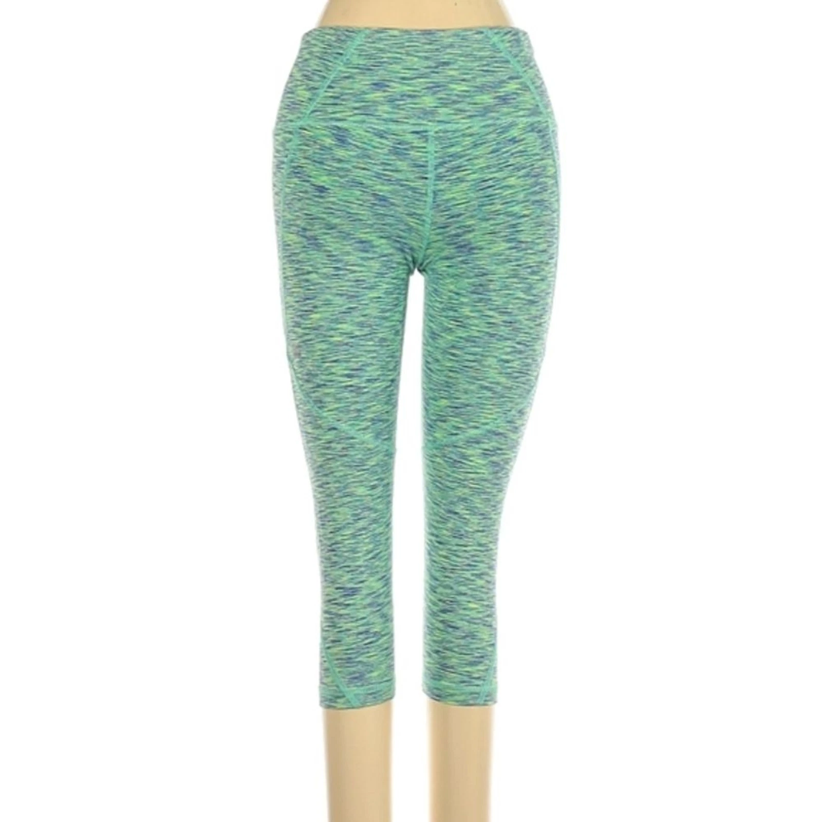 victoria-secret-vs knockout spacedye crop compression leggings