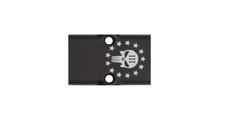 1776 Engraved Punisher RMR Cover Plate for Glock Slides Made in USA Aluminum