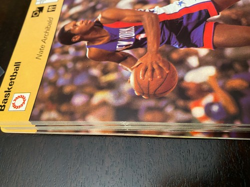1977-79 Sportscaster Card, #09.12 Basketball, Nate Archibald - In great shape! - Picture 2 of 2