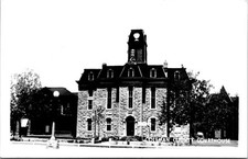 RPPC - Coleman County Courthouse Coleman, TX Texas Postcard