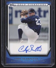 2011 Topps Pro Debut - Solo Signature Autograph Cody Scarpetta #SSA-CS Rookie RC