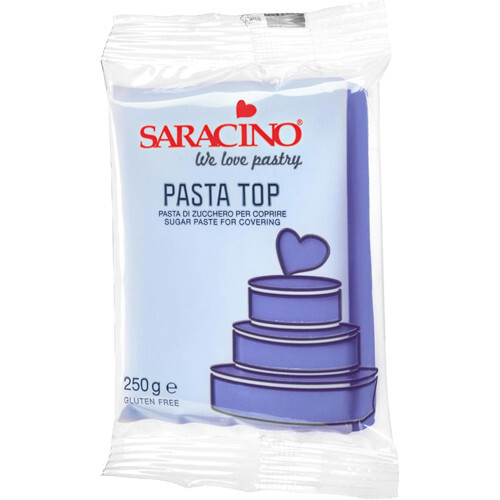 SARACINO PASTA DI ZUCCHERO Top Tropicale 250g Viola DEC053K025