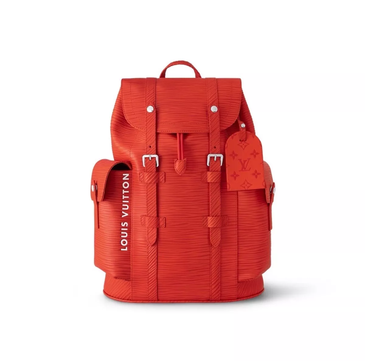 Louis Vuitton Red Christopher mm Backpack (Fall 2023), Men's